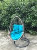 outdoor patio furniture garden rattan hanging swing egg chair