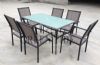 hot selling patio garden outdoor dining furniture 7pcs sets